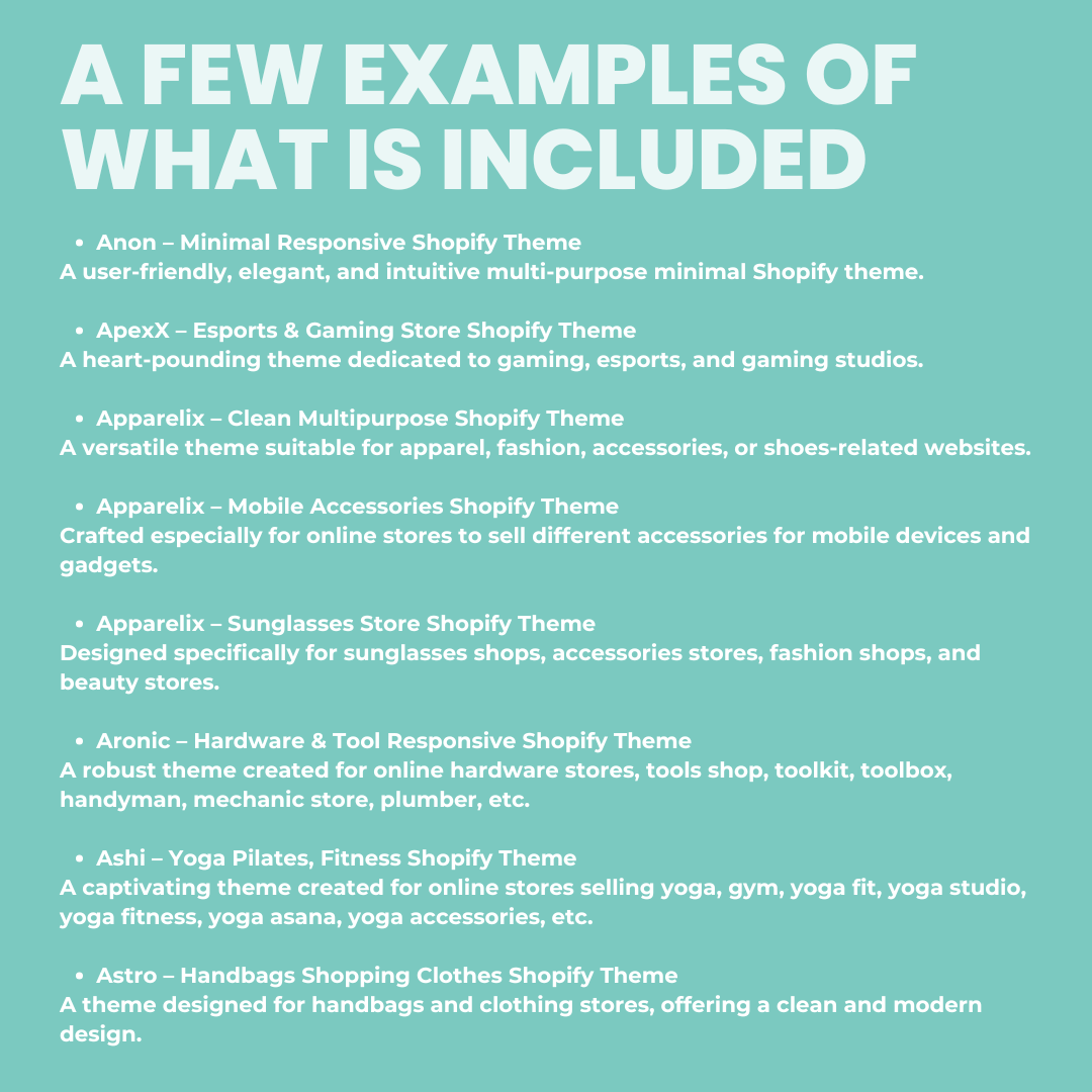 Ultimate Shopify Theme Collection – 250 Resellable eCommerce Templates