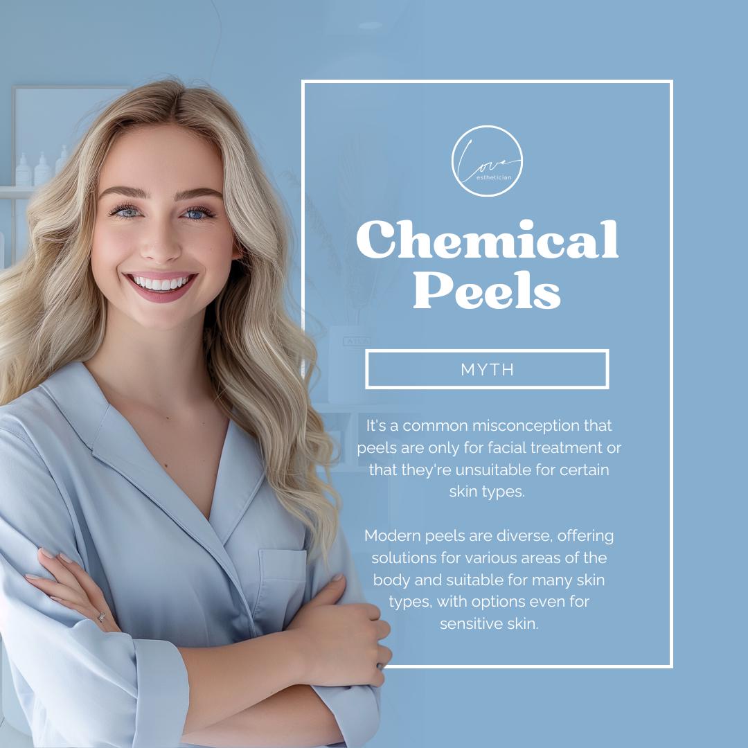 30 Chemical Peel Social Media Templates | Skincare Marketing Canva Pack for Estheticians & Med Spas - Social Canvas