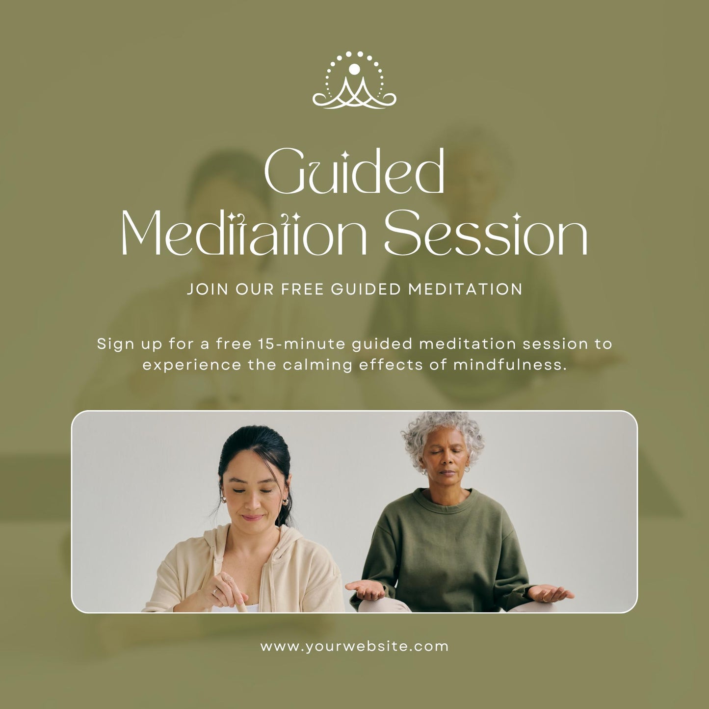 30 Mindfulness Coach Social Media Templates | Editable Canva Templates | Meditation, Self-Care & Wellness Instagram Posts | Instant Download - Social Canvas