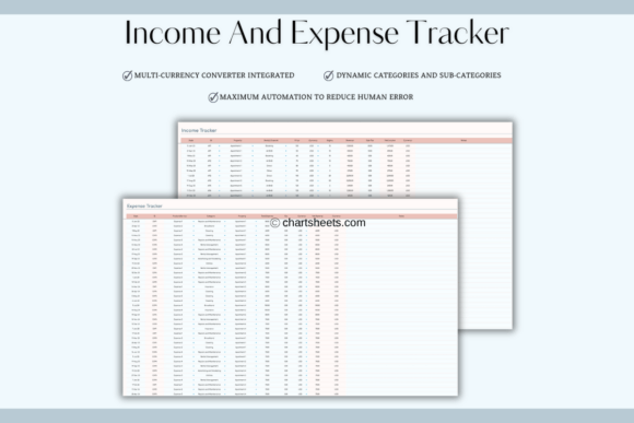 Airbnb Profit & Expense Tracker (Excel/Google Sheets) (MRR) - Social Canvas