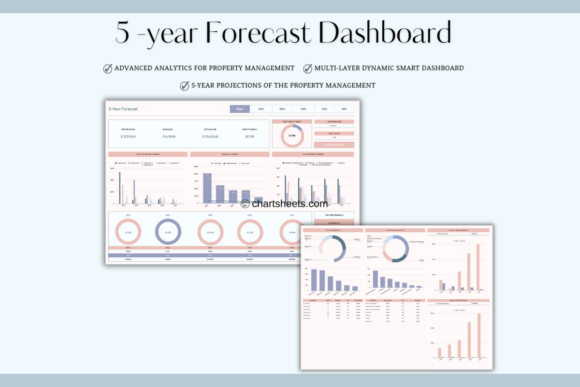 Airbnb Profit & Expense Tracker (Excel/Google Sheets) (MRR) - Social Canvas