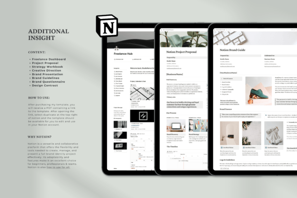 All-in-One Notion Branding Kit – Editable Templates for Personal & Business Branding (MRR) - Social Canvas