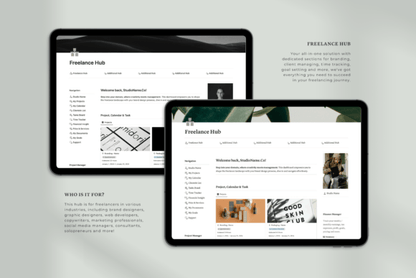 All-in-One Notion Branding Kit – Editable Templates for Personal & Business Branding (MRR) - Social Canvas