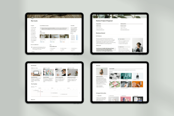 All-in-One Notion Branding Kit – Editable Templates for Personal & Business Branding (MRR) - Social Canvas