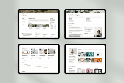 All-in-One Notion Branding Kit – Editable Templates for Personal & Business Branding (MRR) - Social Canvas