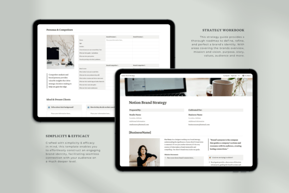 All-in-One Notion Branding Kit – Editable Templates for Personal & Business Branding (MRR) - Social Canvas