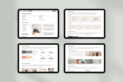 All-in-One Notion Branding Kit – Editable Templates for Personal & Business Branding (MRR) - Social Canvas
