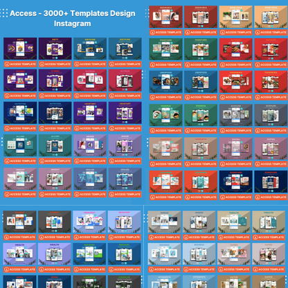 3000+ Instagram Post Templates (MRR)