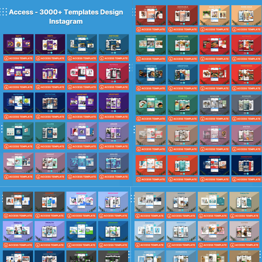 3000+ Instagram Post Templates (MRR)