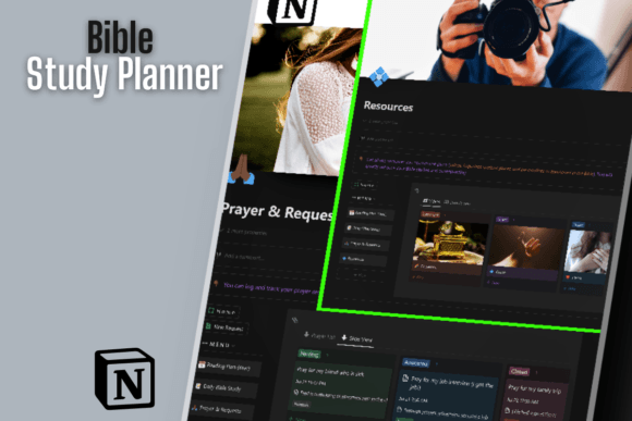 Bible Study Planner - (SOAP) Style - Social Canvas