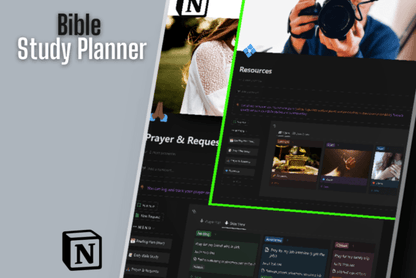 Bible Study Planner - (SOAP) Style - Social Canvas