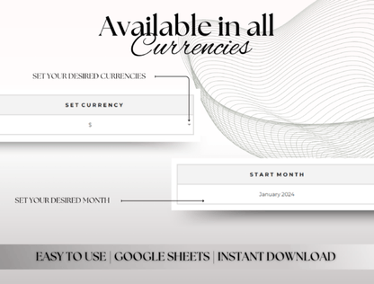 Bill Tracker Spreadsheet – Excel Template for Monthly Bill Management (MRR) - Social Canvas