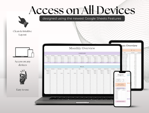 Bill Tracker Spreadsheet – Excel Template for Monthly Bill Management (MRR) - Social Canvas