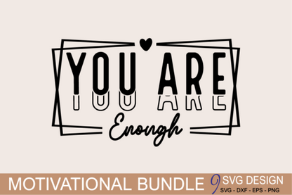 Boho Inspirational Quotes SVG & PNG Bundle (MRR) - Social Canvas