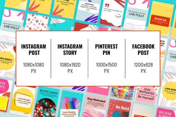 Bright Social Media Template Bundle - Social Canvas