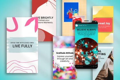 Bright Social Media Template Bundle - Social Canvas