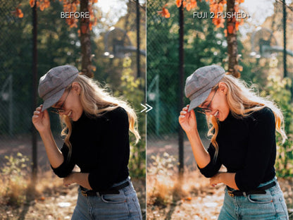 FUJIFILM-Inspired Lightroom Preset – Bright, Vibrant & Film-Look Tones