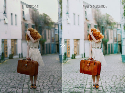 FUJIFILM-Inspired Lightroom Preset – Bright, Vibrant & Film-Look Tones