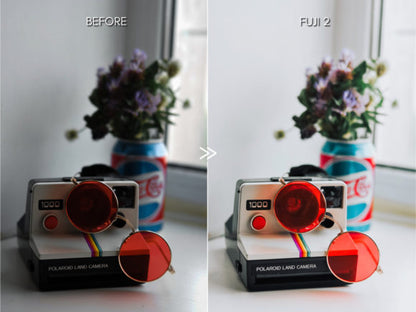 FUJIFILM-Inspired Lightroom Preset – Bright, Vibrant & Film-Look Tones