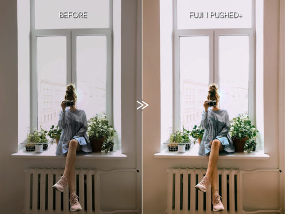 FUJIFILM-Inspired Lightroom Preset – Bright, Vibrant & Film-Look Tones
