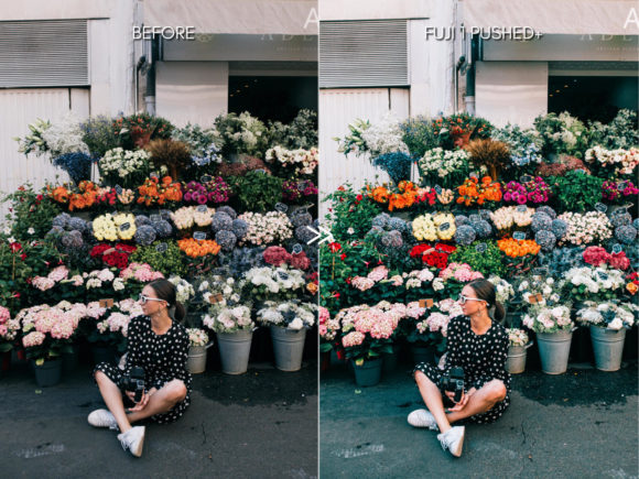 FUJIFILM-Inspired Lightroom Preset – Bright, Vibrant & Film-Look Tones