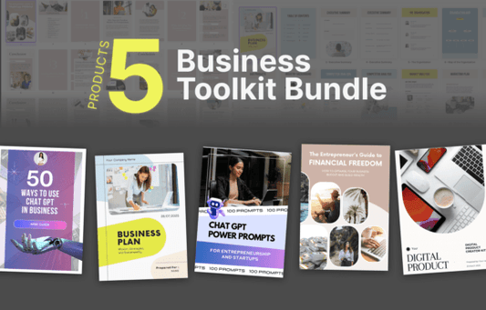 Business Toolkit Bundle – 10 Essential Excel Templates for Small Business Management - Social Canvas