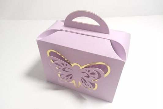 Butterfly Gable Box SVG – DIY Gift Box Cutting File for Cricut & Silhouette (MRR) - Social Canvas