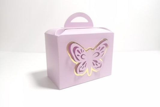 Butterfly Gable Box SVG – DIY Gift Box Cutting File for Cricut & Silhouette (MRR) - Social Canvas