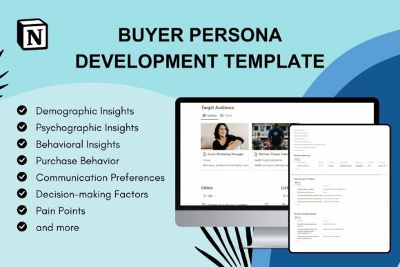 Notion Buyer Persona Template (MRR) - Social Canvas