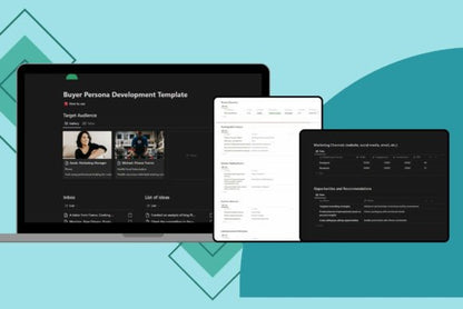 Notion Buyer Persona Template (MRR) - Social Canvas