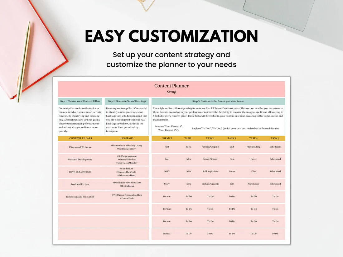 Social Media Content Canva Template Graphic - Social Canvas