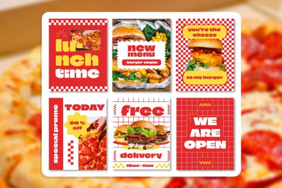 CAFE RESTO · Social Media Kit - Social Canvas