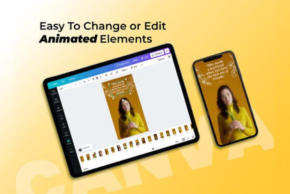 CANVA Animated Social Media Stories - Social Canvas