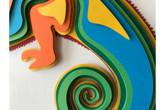 Chameleon Clipart – Colorful Reptile PNGs for Crafts & Digital Designs (MRR) - Social Canvas