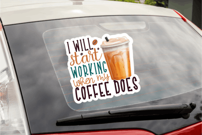 Coffee-Themed Printable Sticker Pack (MRR) - Social Canvas