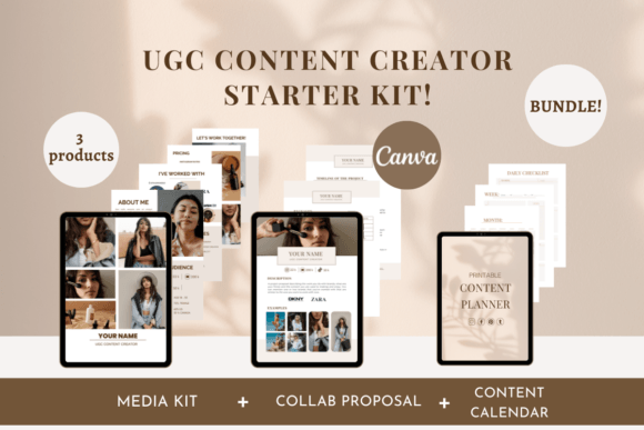 Content Creator UGC Kit for Social Media - Social Canvas