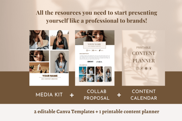 Content Creator UGC Kit for Social Media - Social Canvas
