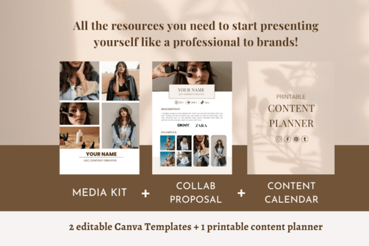 Content Creator UGC Kit for Social Media - Social Canvas