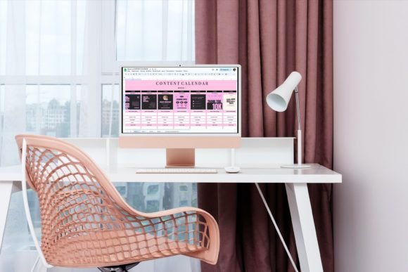 Content Calendar Google Sheets Template – Plan Social Media & Blog Posts Easily (MRR) - Social Canvas