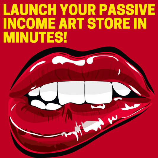 500 Digital Art Prints | Passive Income Etsy Business | Faceless Marketing Guide | Digital Download | MRR Etsy Starter Kit