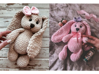 Crochet Pattern Softy Bunny Toy PDF (MRR) - Social Canvas