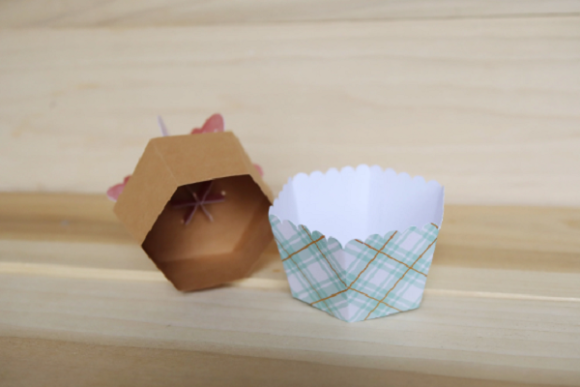 Cupcake Favor Box Template – DIY Printable & SVG Cutting File (MRR) - Social Canvas