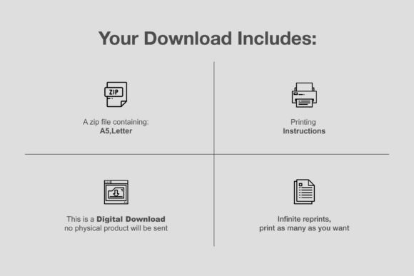 Daily Planner Printable – Minimalist PDF for Productivity & Time Management (MRR) - Social Canvas