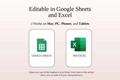 Debt Payoff Tracker – Excel & Google Sheets Template for Snowball & Avalanche Methods - Social Canvas