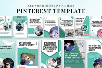 Dental Social Media Template Bundle - Social Canvas