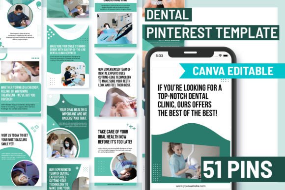 Dental Social Media Template Bundle - Social Canvas