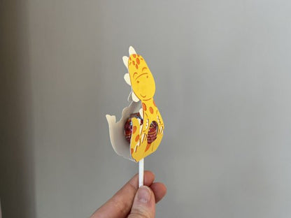 Dinosaur Egg & Lolly Holders – Fun DIY Party Favor SVG Template (MRR) - Social Canvas