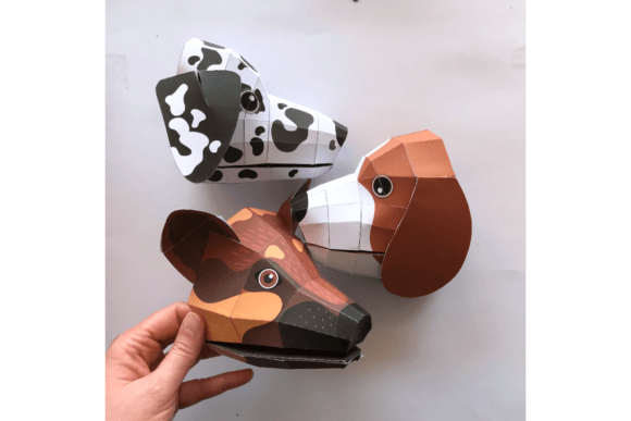 Dog Puppet Templates – Fun DIY Printable & SVG Cutting Files (MRR) - Social Canvas