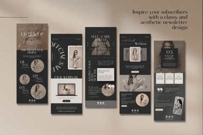 Professional Email Marketing Template Pack (MRR) - Social Canvas