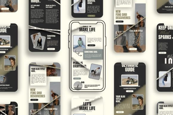 Email Marketing Template's Bundle - Social Canvas